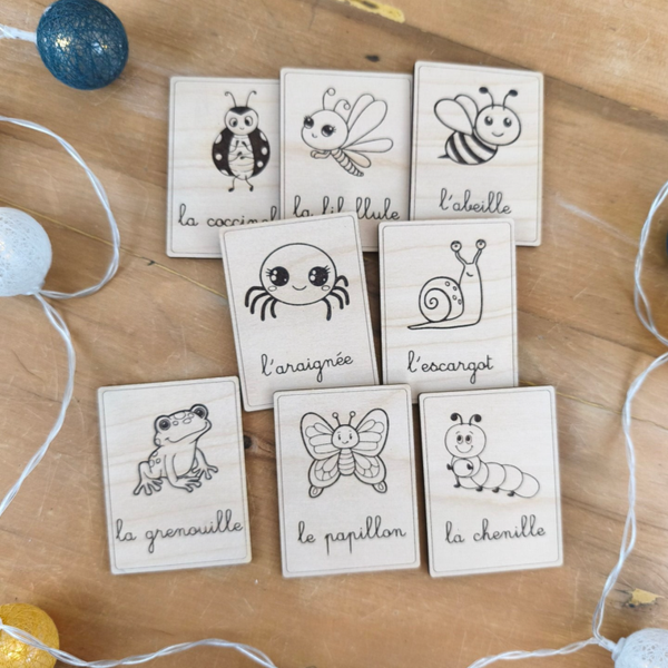 VF Nomenclatures Animaux du jardin (enfantins)