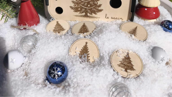 Jetons thème Noël - Mini livv