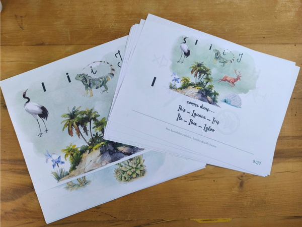 Kamishibaï Alphabet - Le son des lettres