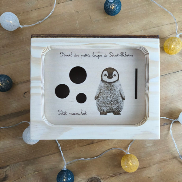 Petit manchot - Héros du kamishibaï de l'éveil des petits loups de Saint-Hilaire