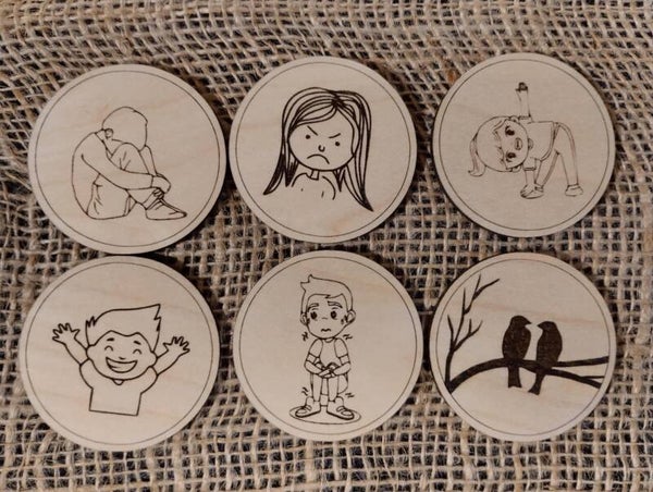 Jetons Émotions - Miniz