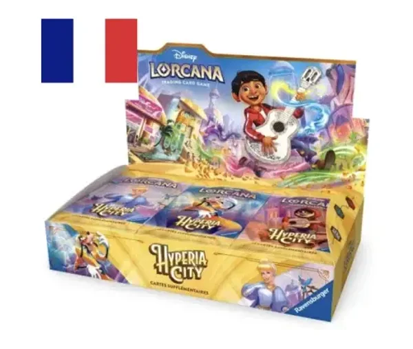 Lorcana 24 Boosters chapitre 14 FR Hyperia City