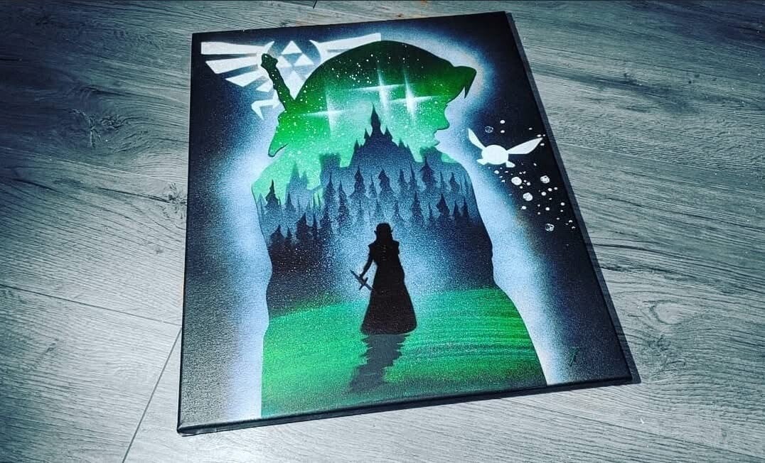 Legend of Zelda inspired art