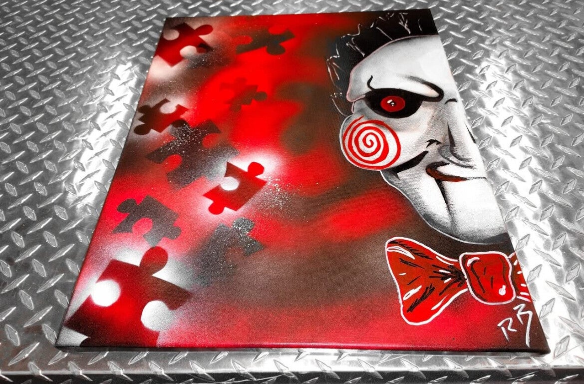 SAW Jigsaw movie danart