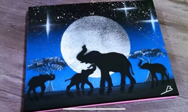 Momma Elephant and baby/babies