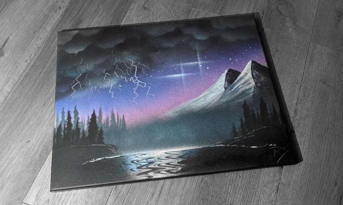 Storm over the rockies