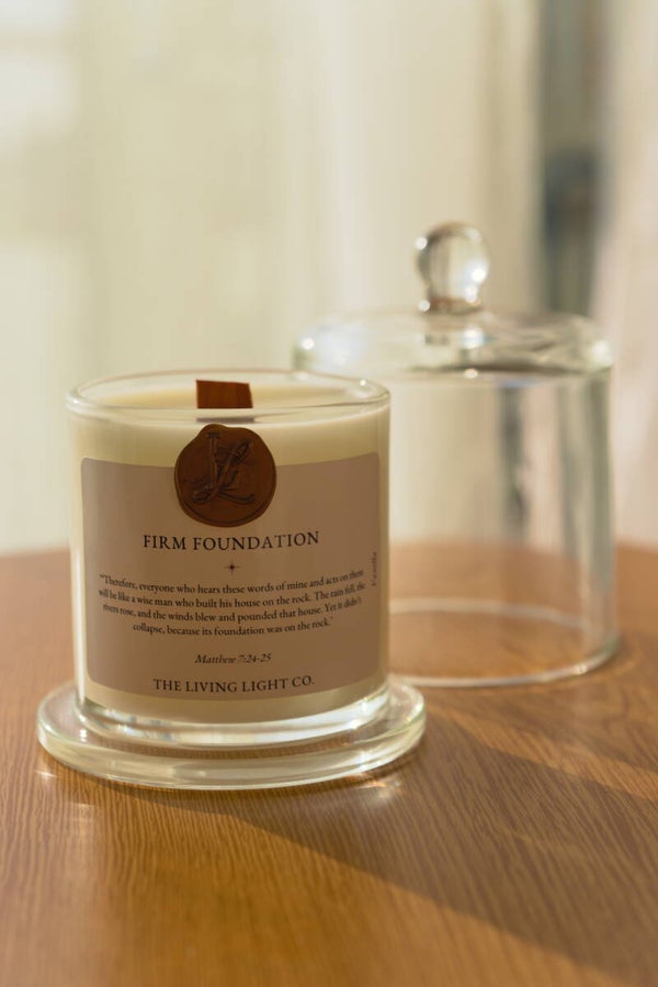 Firm Foundation Candle Dome