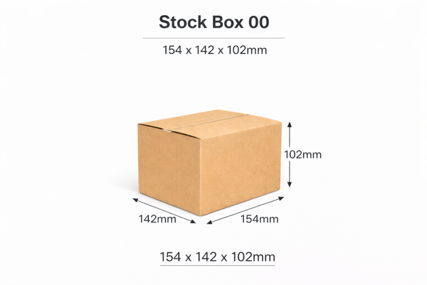 Stock Box Size 00 (154mm x 142mm x 102mm)