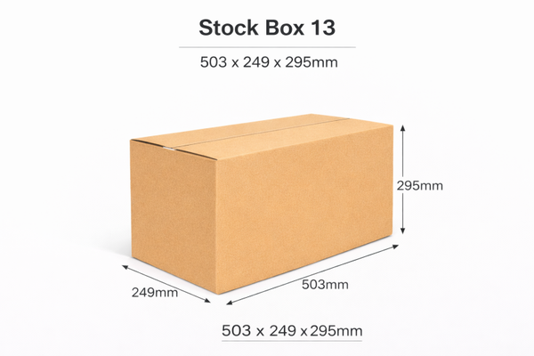 Stock Box Size 13 (503mm x 249mm x 295mm)