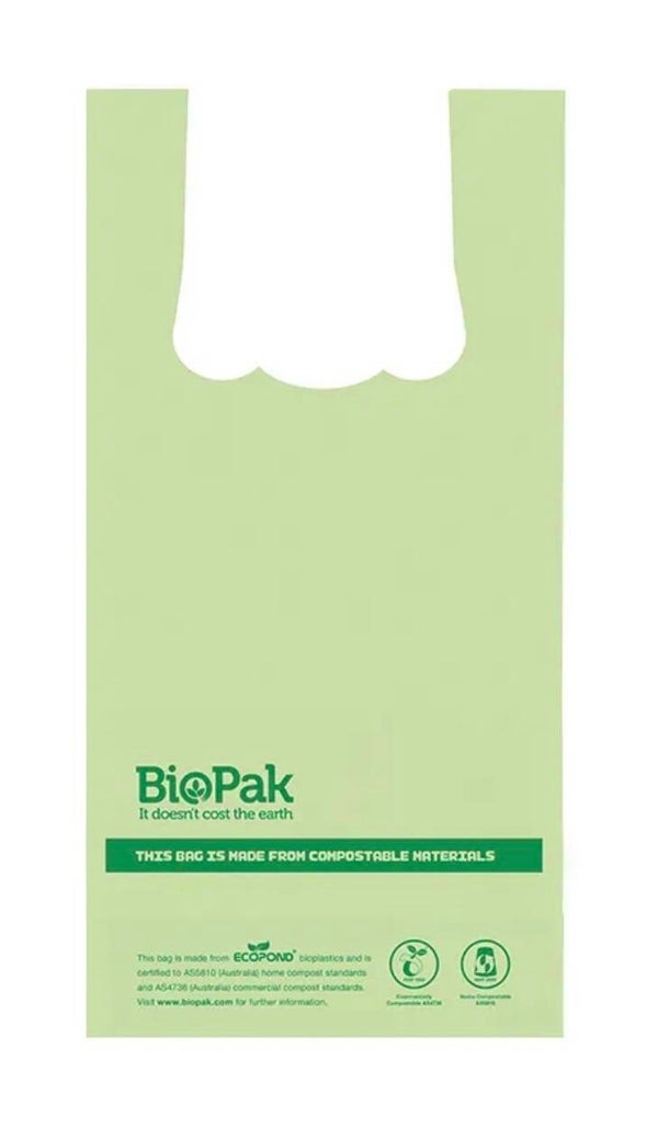8L BioPack Bioplastic Bags With Handle