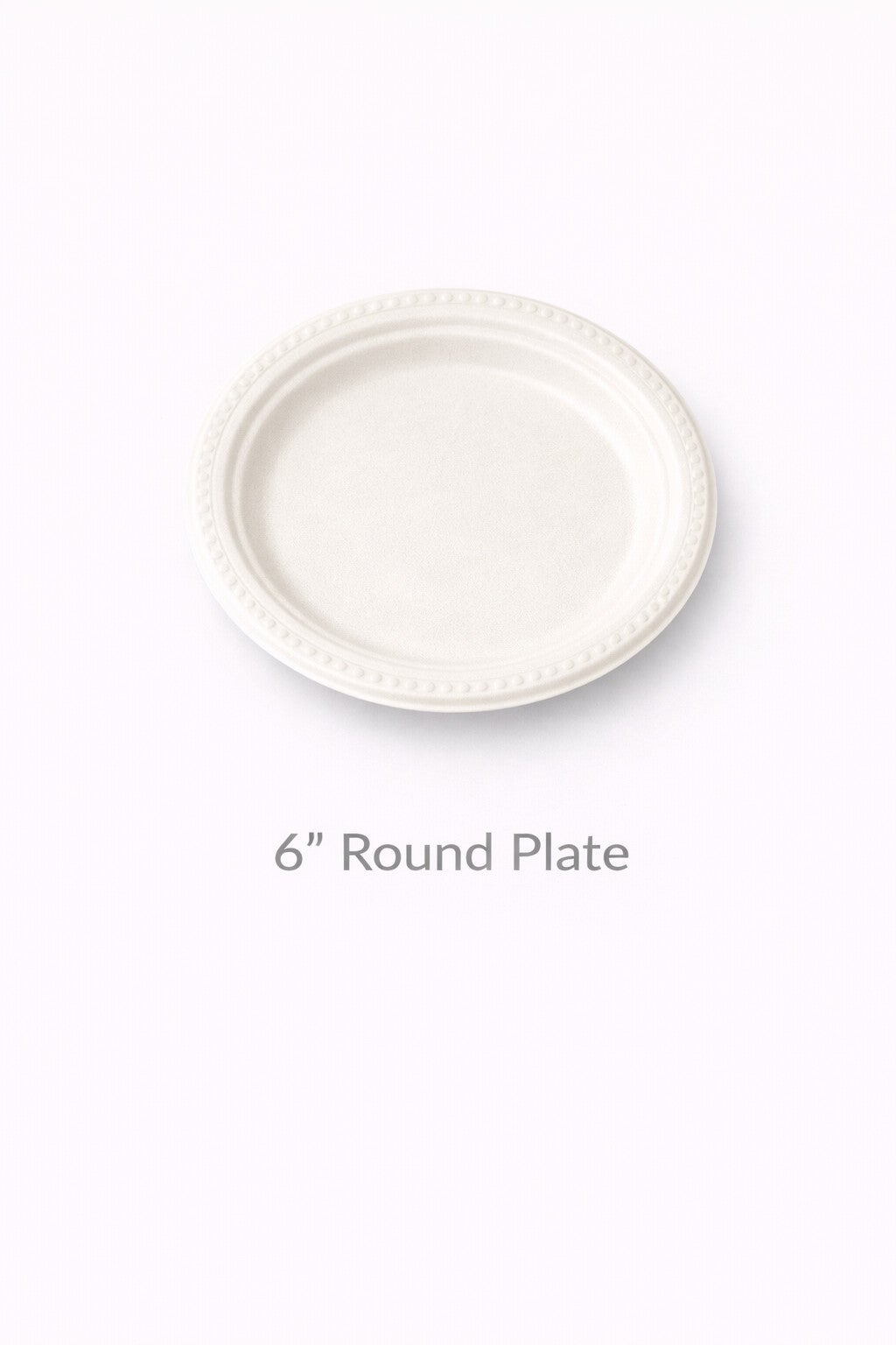 6" 150mm Round Plate