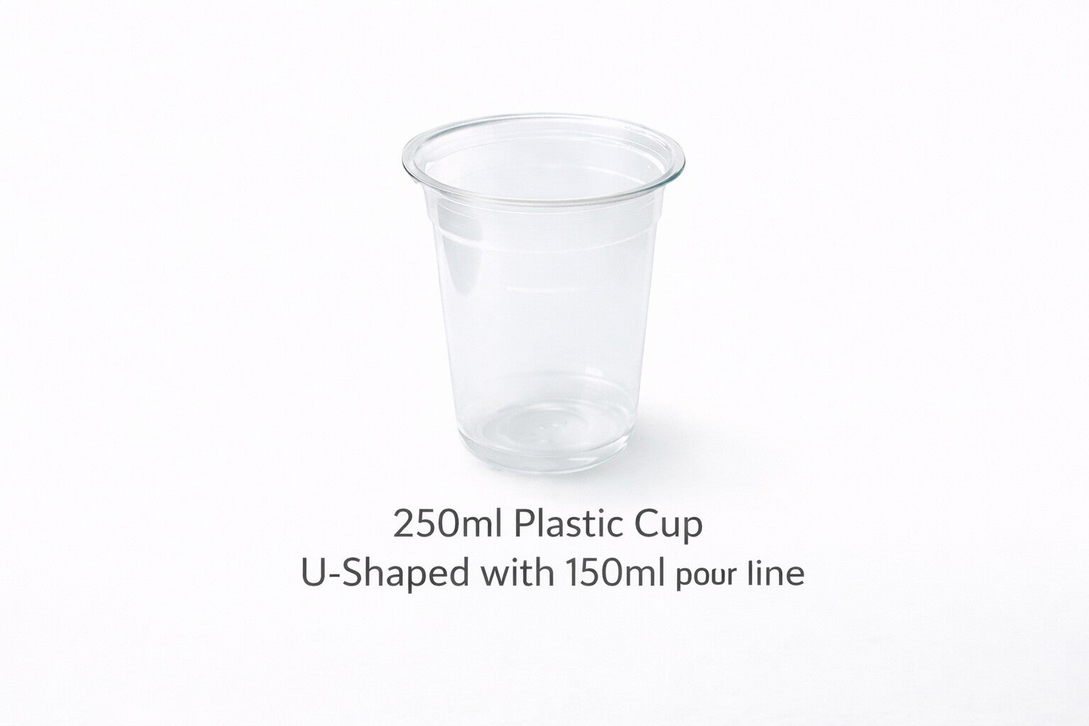 250ml Cold Cup with Pour Line