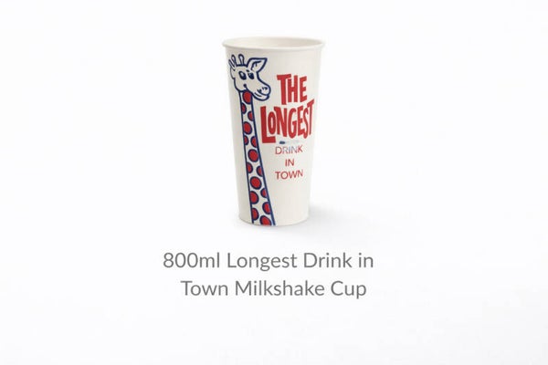 800ml Longest Drink in Town Milkshake Cup