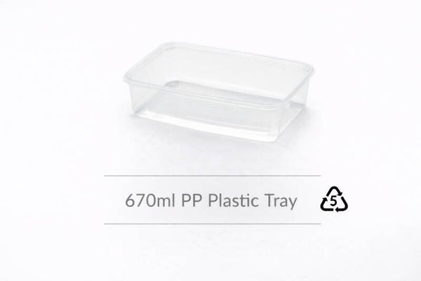 670ml PP Plastic Container