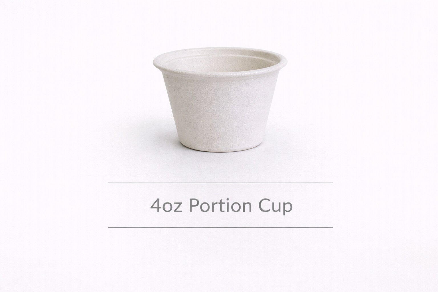 Sugarcane 4oz Portion Cup