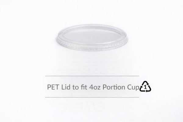 PET Lid to fit 4oz Sugarcane
