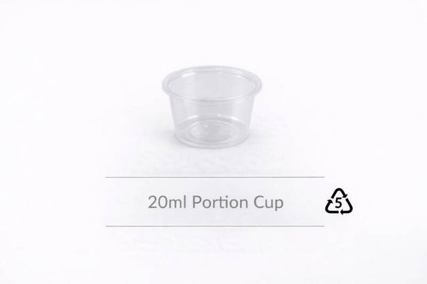 20ml PP Clear Portion Cup