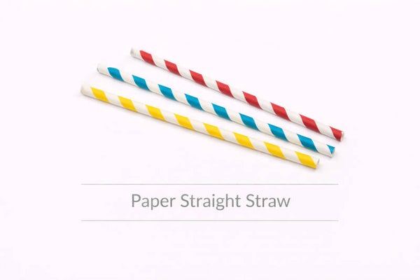 Coloured Paper Straw