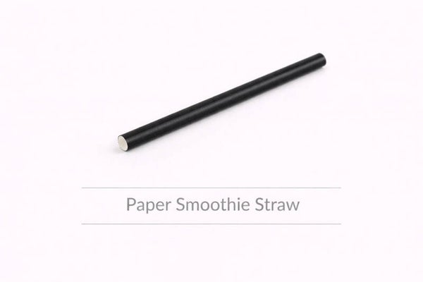 Smoothie - Black Paper Straw