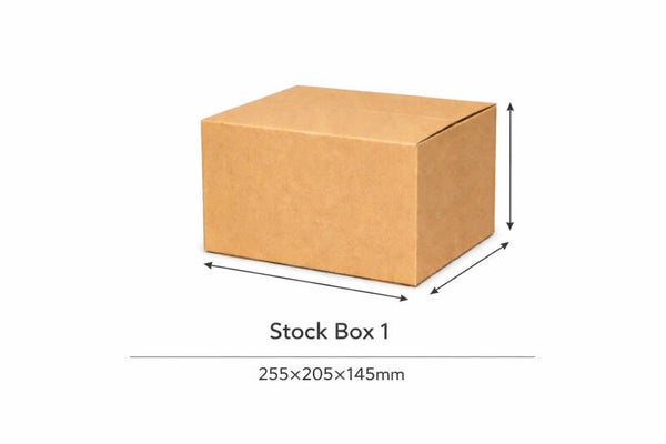 Stock Box Size 1 (255mm x 205mm x 145mm)