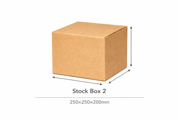 Stock Box Size 2 (250mm x 250mm x 200)