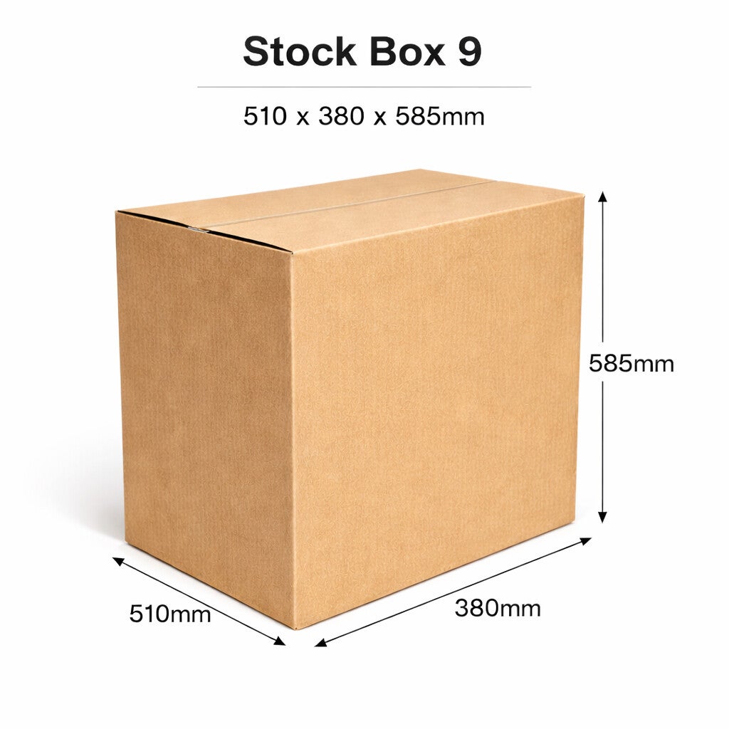 Stock Box Size 9 (510mm x 380mm x 585mm)