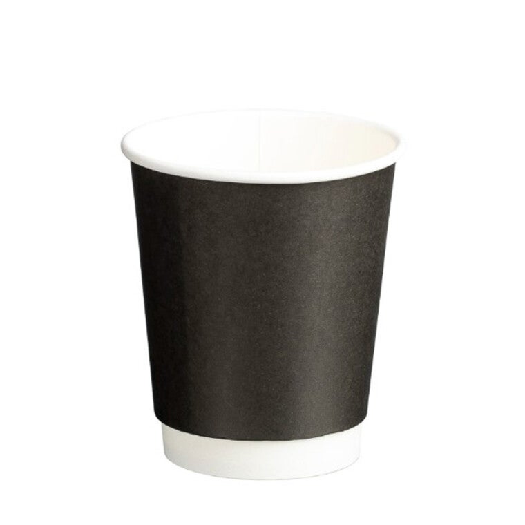 Double Wall Universal PE Paper Cups - 8oz, 280ml - 90mm Diameter