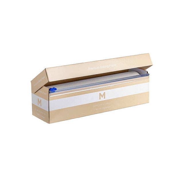 Premium Baking Paper Roll, White 300mm x 120m