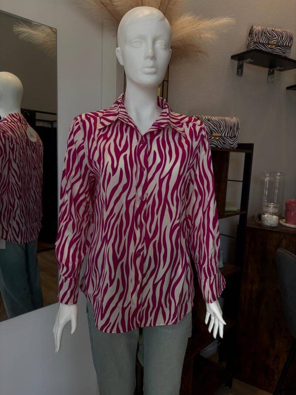 Fuchsia Blouse