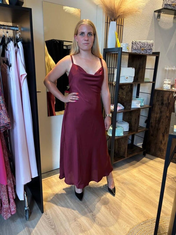 Satin Dress