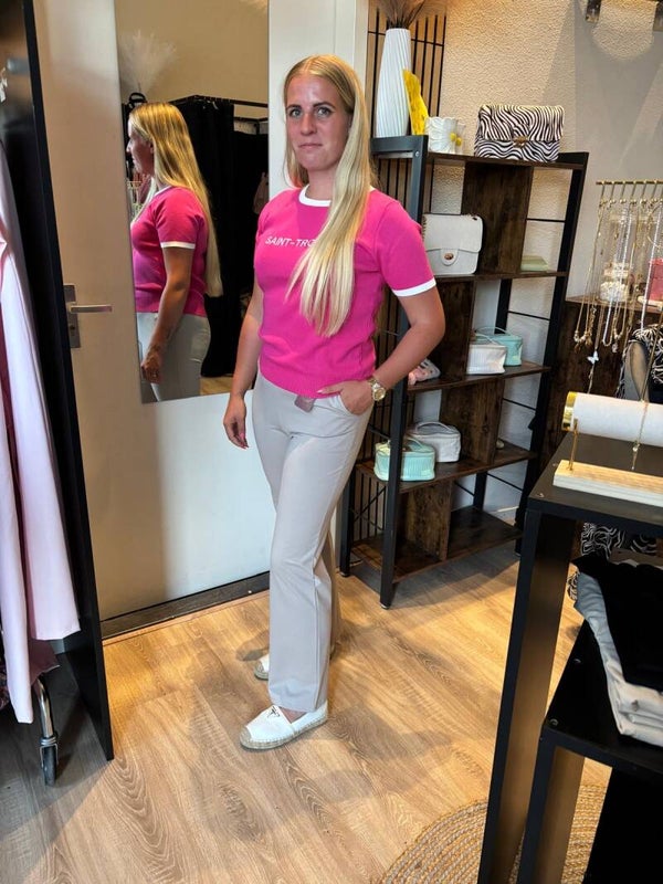 Beige broek