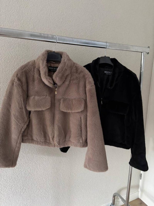 Fluffy jacket