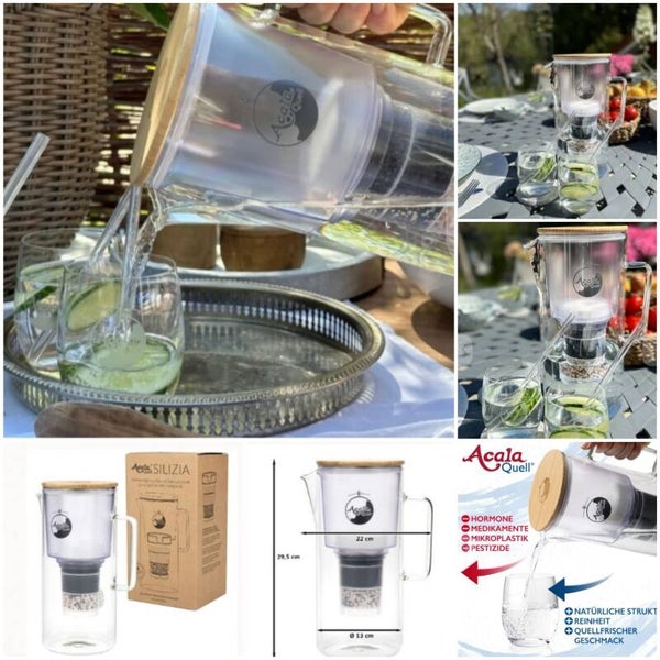 Acala silizia waterkan filter (https://acalawasserfilter.de/AcalaQuell-Silizia-aus-Glas-kleines-Einsteigerpaket/K-SIKE-GL?affiliateCode=10110)