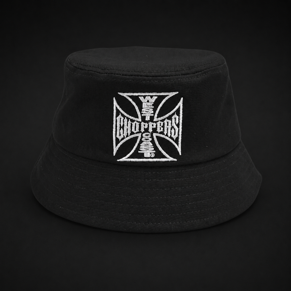 Cappello Bucket West Coast Choppers OG Cross Nero