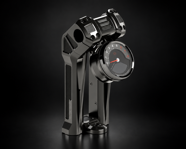 Riser Clubstyle Pullback Rick’s 11.5" con Supporto Tachimetro per Harley Low Rider S / ST