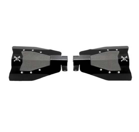 Burly Brand, Titan hand guards. Black. Cable clutch - Burly Brand, paramani Titan. Neri. Frizione a cavo.