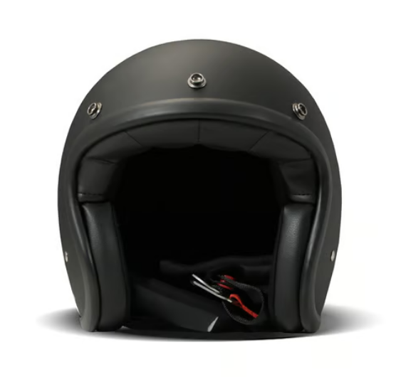 DMD Retro helmet Matte Black