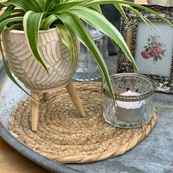 Decoratie sisal placemat