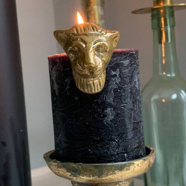 Tijger prikker voor op je kaarsen