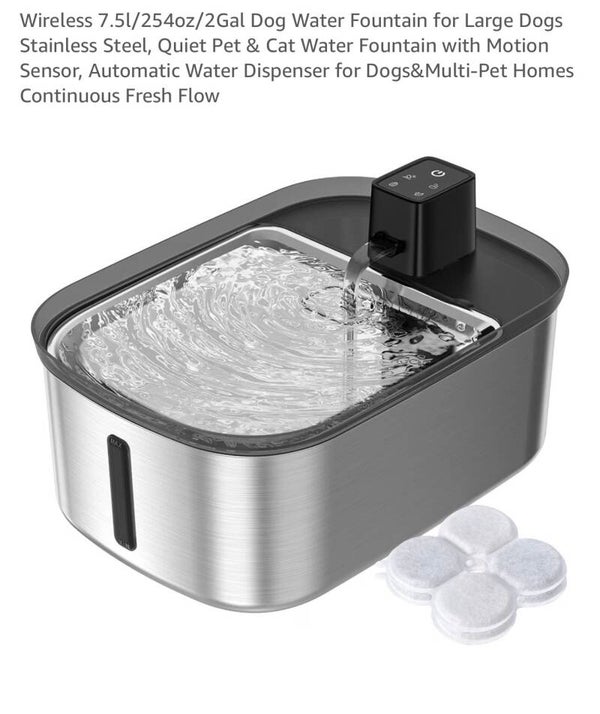 Pet Water Bowl .. no pump