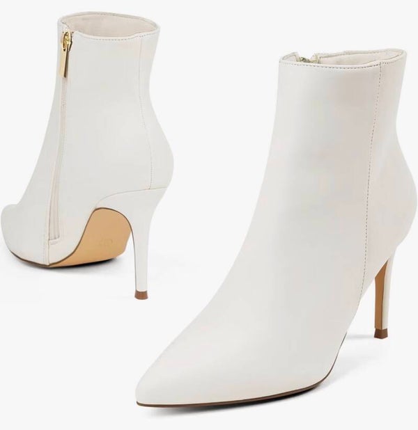 Beige Ankle Boots