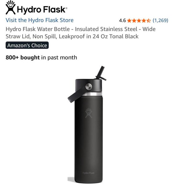 Water bottle
