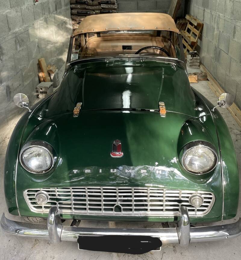 Capote de Triumph TR3 Annecy