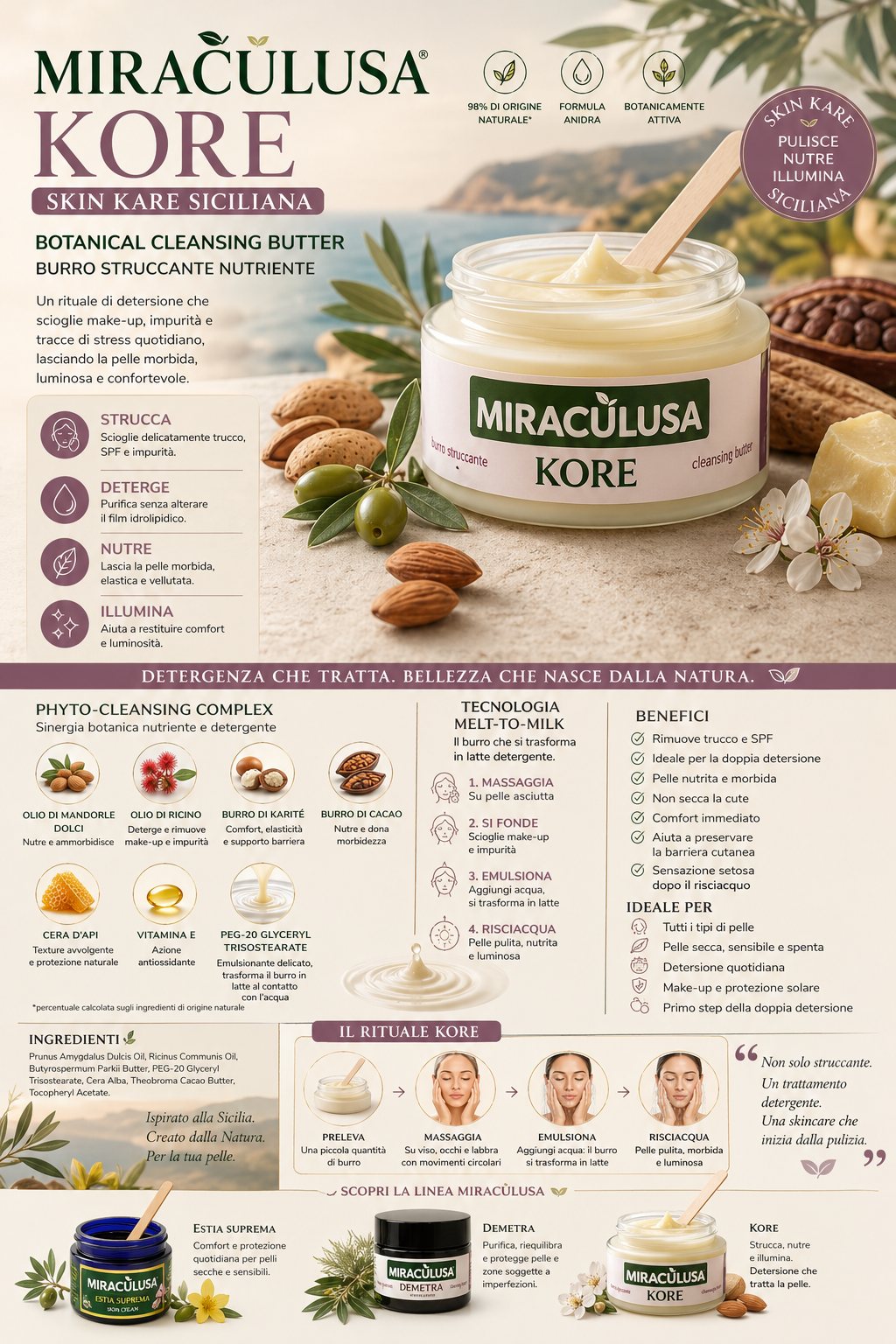 Miracùlusa - Kore     Burro Struccante