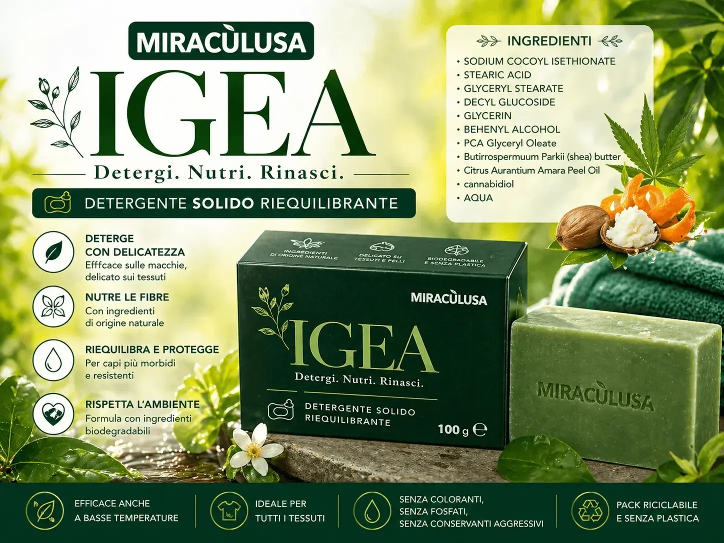 Miracùlusa IGEA – Detergente Solido Riequilibrante
