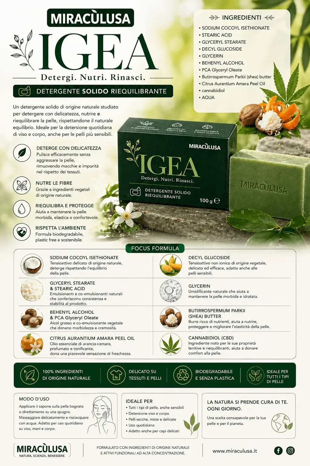 Miracùlusa IGEA – Detergente Solido Riequilibrante