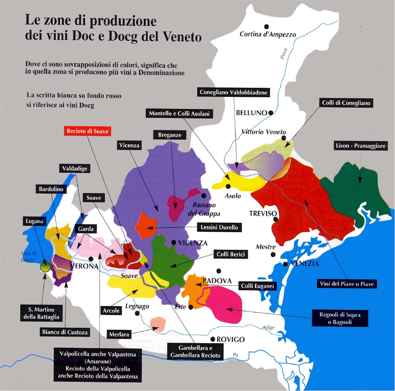Wijnreis Veneto, wijnregio