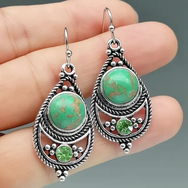 Vintage look oorbellen