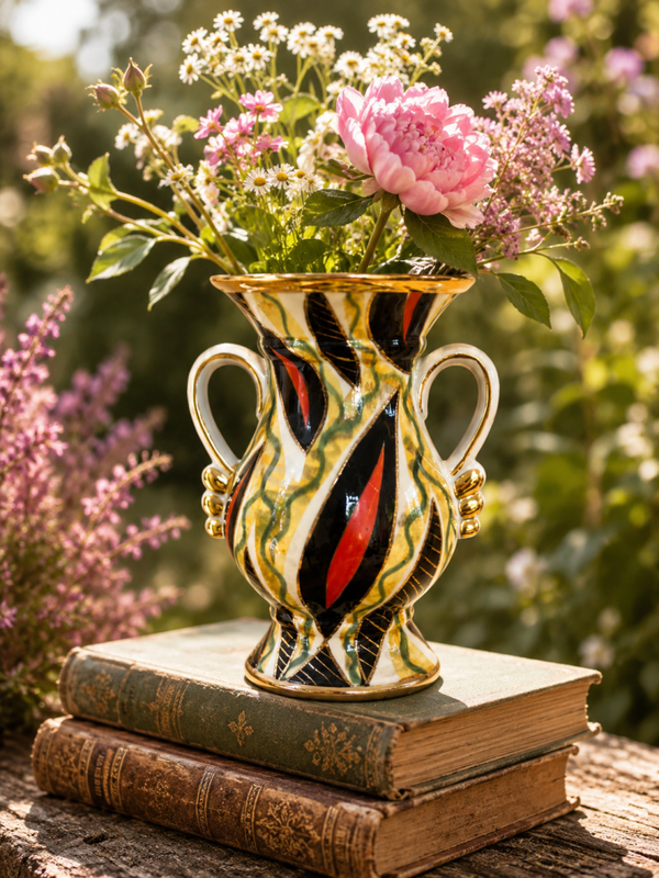Vintage H.Bequet vaas