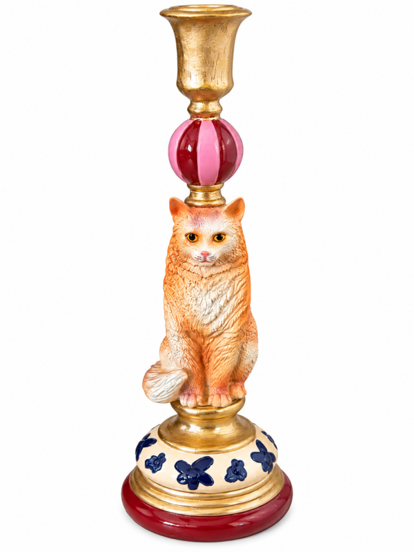 Kandelaar cat multi Medium 27 cm